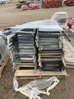 Pallet of folding chairs