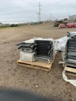 Pallet of folding chairs