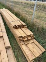 Bundle of treated deck board
