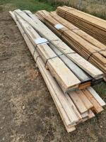 Bundle of finished lumber