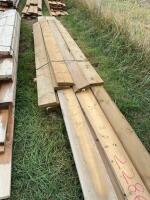 Bundle of finished lumber
