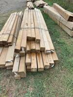 Bundle of treated 4 x 4