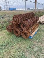 Rolls of concrete wire