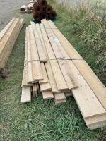 Mixed bundle of treated lumber