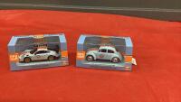 (2) CCA GULF DIE CAST DINKY CARS