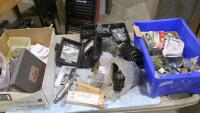 2 boxes of assorted hardware