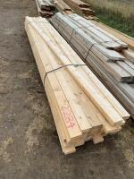 Bundle of finished lumber