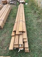 Bundle of treated lumber