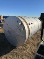 500 gallon double compartment fuel tank