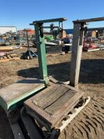 Two platform scales