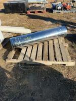One piece of 8 inch insulated pipe