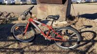 SUPERCYCLE SC1800 ORANGE YOUTH BIKE - 18 SPD