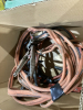 3 BOXES OF BOOSTER CABLES