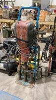 HILTI JACK HAMMER ON CART