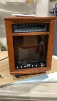 IQ HEAT INFRARED HEATER W/ REMOTE - ON WHEELS