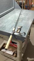 SHIMANO SCIMITAR GRAPHITE FISHING ROD WITH SHIMANO REEL