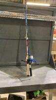 BUNDLE OF (2) FISHING RODS - (1)SHAKESPEARE
