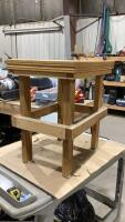 CEDAR SIDE TABLE