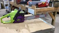 POULAN "WILD THING" CHAIN SAW