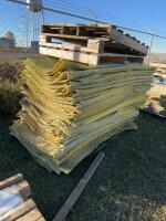 Lift of pipe matting