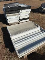 Two skids fluorescent lights in balast