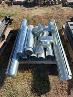 Skid of heat duct