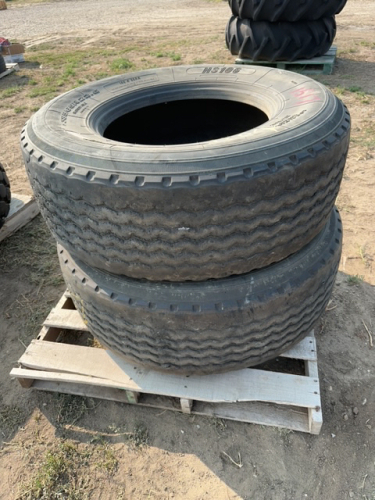 Two Kapsen transport tires