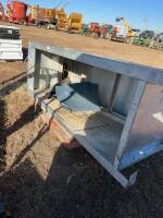Galvanized steel box