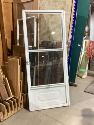 GLASS STORM DOOR