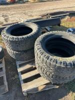 Set of four Wrangler tires