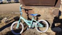 BLUE "FROZEN" CHILDS BIKE