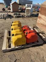 Skid of Jerry cans