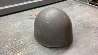 HELMET - 3 CROWN ? SYMBOL STAMPED INSIDE