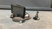 GARMIN NUVI W/ CORDS AND WIEGHTED MOUNT BAG