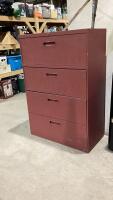 LARGE 4-DRAWER LATERAL FILING CABINET