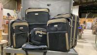 HEYS 6-PIECE ROLLING LUGGAGE SET