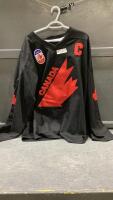 HOCKEY JERSEY W/ WAYNE GRETZKY'S NAME - NOT OFFICIAL