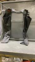 ANTELOPE CREEK LEATHER MOTORCYCLE CHAPS - VERY BLINGY!