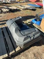 Quad rear toolbox and seat