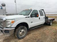 2012 Ford F350 super duty XLT with flatbed 4x4....(County of Newell truck)
