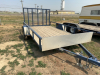 H & H single axle utility trailer - 4