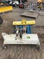 Skid with John Deere Blade and E-Z Rake