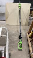 EARTHWISE 24 VOLT POLE SAW - NO CHARGER , NO BATTERY