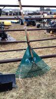 (2) LEAF RAKES