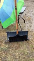 (2) SNOW SHOVELS & SQUEEGEE