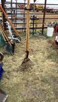 LEAF RAKE, FORK, EDGER