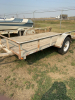 12' Single axle Tilting Deck Utility Trailer - 2