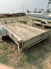 12' Single axle Tilting Deck Utility Trailer - 3