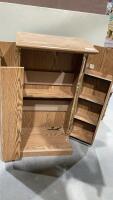 2- SAUDER DOOR LOCKABLE CABINET