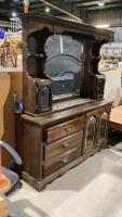 LARGE DRESSER WITH MIRROR - 6 DRAWERS